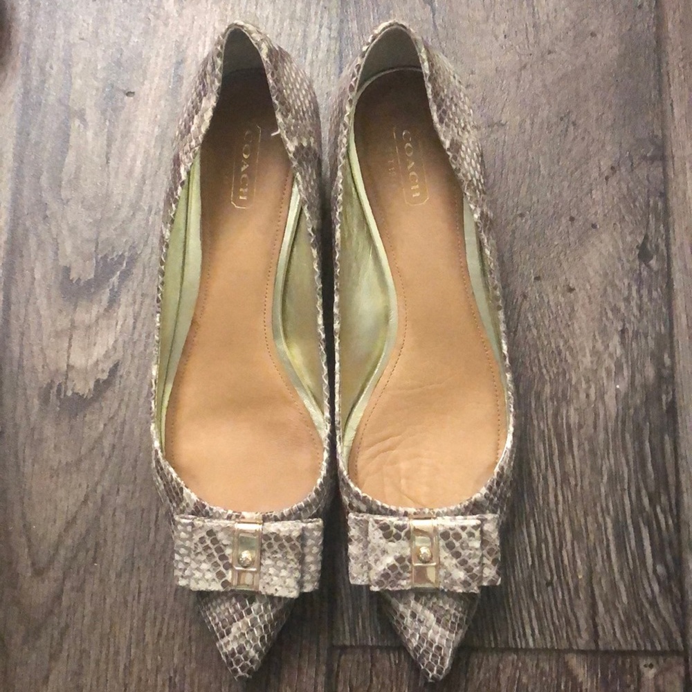 Coach Mandy kitten heel